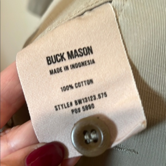 Desert twill Buck Mason Women's Jacket - Picture 6 of 8